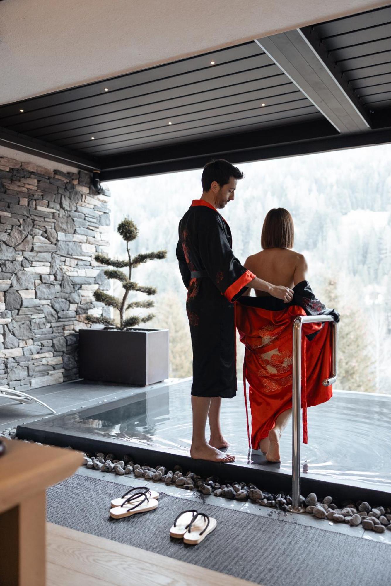 Latemar - Hotel Suites Spa Soraga Bagian luar foto